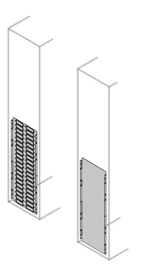 Перегородка боковая H=800мм D=200мм ABB 1STQ009072A0000