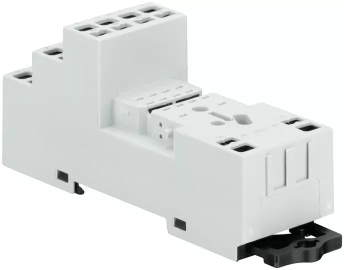 Цоколь CR-M2LC (логический) для реле CR-M 2ПК пружинный зажим ABB 1SVR405651R1200
