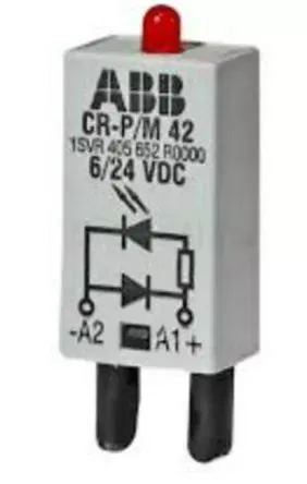 Светодиод CR-P/M-62 6-24B AC/DC красный ABB 1SVR405654R0000