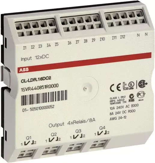 Модуль В/В дисплея 12I/4O CL-LDT.17DC2 ABB 1SVR440851R3000