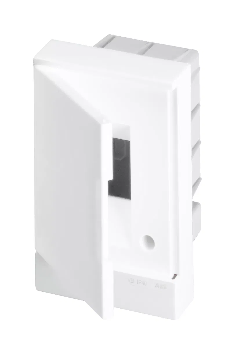 Бокс в нишу Basic E 2М бел. непрозр. дверь (без клемм) ABB 1SZR004002A1100