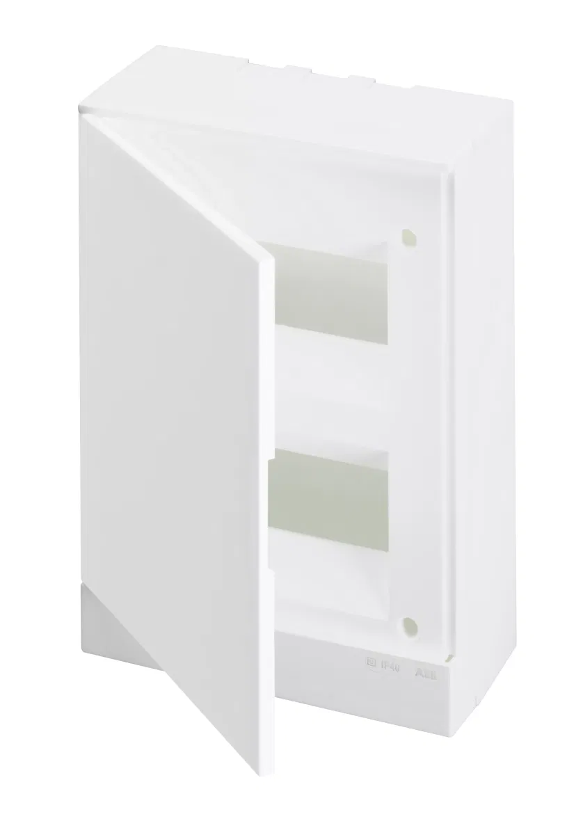 Бокс настенный Basic E 16М бел. непрозр. дверь (с клемм) ABB 1SZR004002A2105