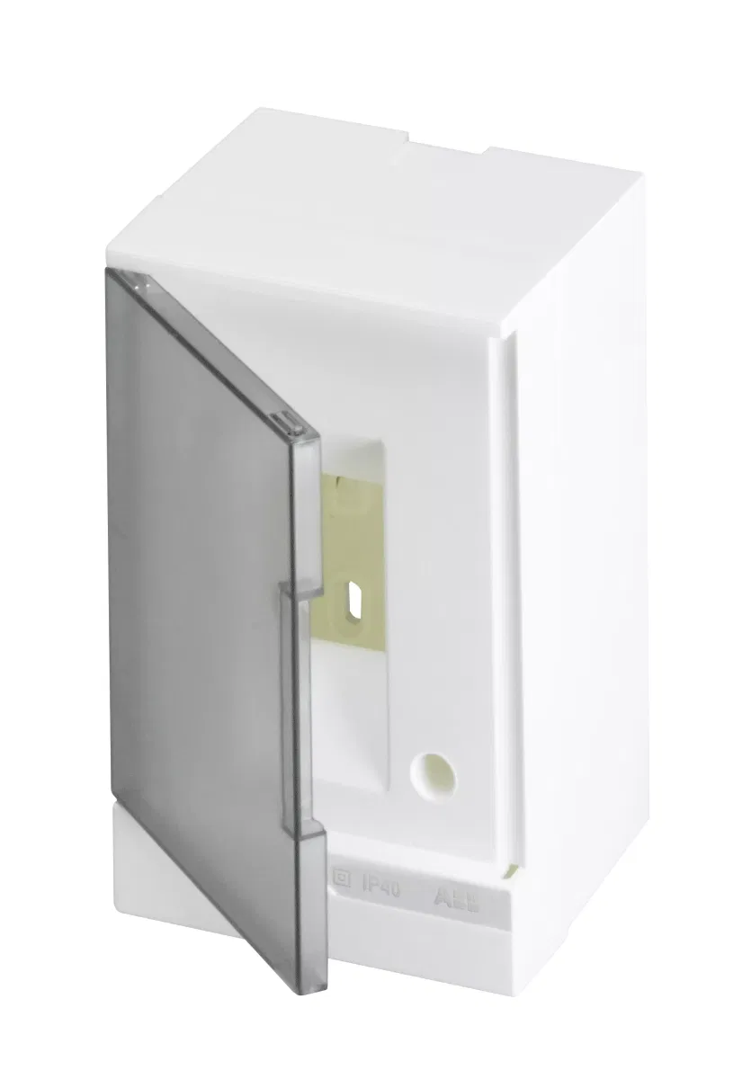 Бокс настенный Basic E 2М сер. прозр. дверь (без клемм) ABB 1SZR004002A2200