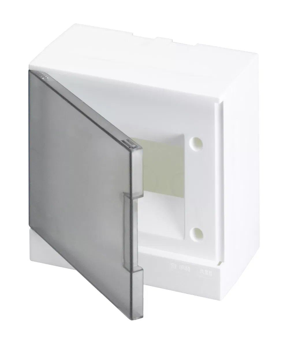 Бокс настенный Basic E 6М сер. прозр. дверь (с клемм) ABB 1SZR004002A2202