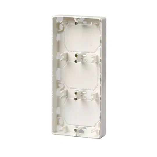 Коробка наруж. монтажа 100мм 3 пост ABB 2523R-100