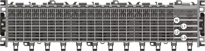 Разводка шинная в сборе ZLS905E70-3LN ABB 2CCA183151R0001