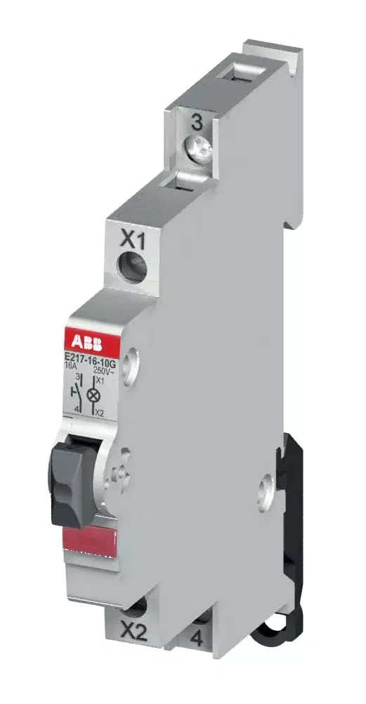 Выключатель кноп.подсвет.к. E217-16-10C 2CCA703161R0001 ABB
