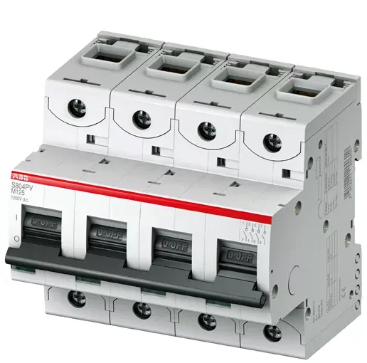 Выключатель автоматический модульный 4п B 16А 5кА S804PV ABB 2CCP844001R1169