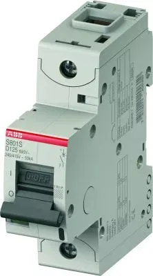 Выключатель автоматический модульный 1п D 10А 50кА S801S ABB 2CCS861001R0101