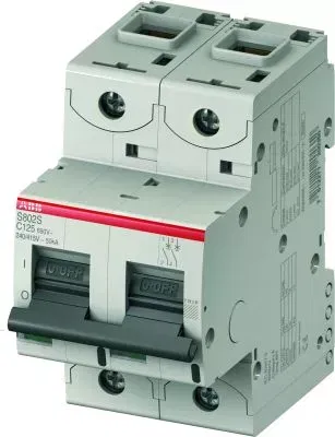 Выключатель автоматический модульный 2п C 40А 50кА S802S ABB 2CCS862001R0404