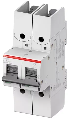 Выключатель автоматический модульный 2п C 20А 50кА S802S R ABB 2CCS862002R0204