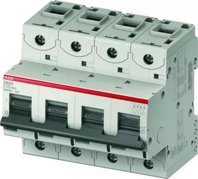 Выключатель автоматический модульный 4п C 8А 50кА S804S ABB 2CCS864001R0084