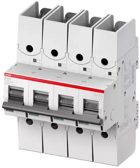 Выключатель автоматический модульный 4п C 20А 50кА S804S R ABB 2CCS864002R0204