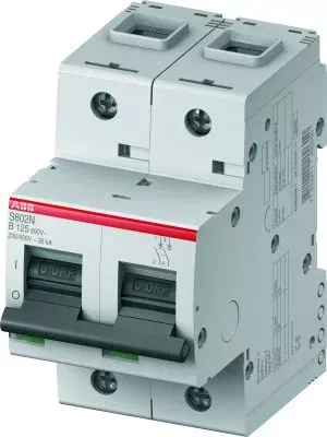 Выключатель автоматический модульный 2п B 20А 20кА S802N ABB 2CCS892001R0205