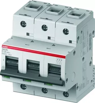 Выключатель автоматический модульный 3п D 10А 36кА S803N ABB 2CCS893001R0101