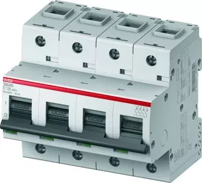 Выключатель автоматический модульный 4п D 20А 20кА S804N ABB 2CCS894001R0201