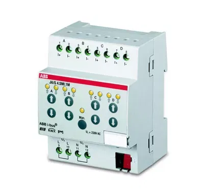 Активатор жалюзи 4-кан. JA/S 4.SMI.1M SMI ABB 2CDG110028R0011