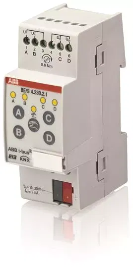 BE/S4.230.2.1 Вход бинарный, 4-канальный, 10-220В 2CDG110091R0011 ABB