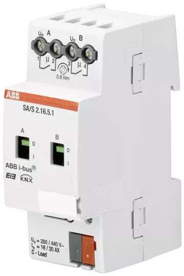 Выход бинарный 2-кан. 16/20АХ SA/S 2.16.5.1 ABB 2CDG110132R0011
