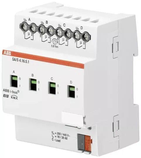 Выход бинарный 4-кан. 16/20АХ SA/S 4.16.5.1 ABB 2CDG110133R0011