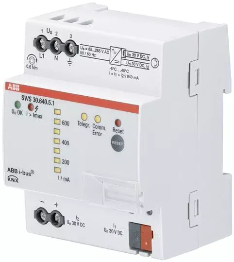SV/S30.640.5.1 Источник питания, 640 мА, диагностика 2CDG110146R0011 ABB