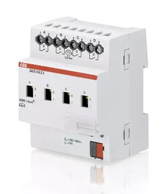 Выход бинарный 4-кан. SA/S 4.6.2.1 с ручным упр. 6А MDRC ABB 2CDG110181R0011