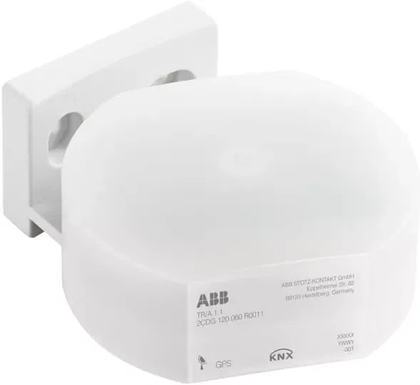 Датчик температуры и освещенности TR/A1.1 GPS KNX приемник времени и даты ABB 2CDG120060R0011