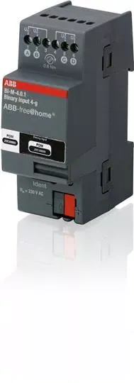 BI-M-4.0.1 Вход бинарный free@home, 4-канальный, 220В 2CDG510004R0011 ABB