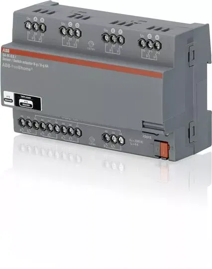 SA-M-8.8.1 Релейный активатор/бинарный вход, 8-канальный, 6А 2CDG510007R0011 ABB