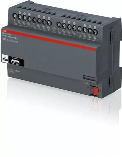 HA-M-0.12.1 Активатор отопления free@home, 12-канальный, 24/220В 2CDG510009R0011 ABB