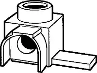 Переходник SZ-AST6I штыр.бок.6-25мм2 2CDL200001R2503 ABB