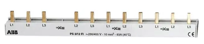 Шина 3ф. к.12мод.63А диф.PS3/12FI 2CDL230002R1012 ABB