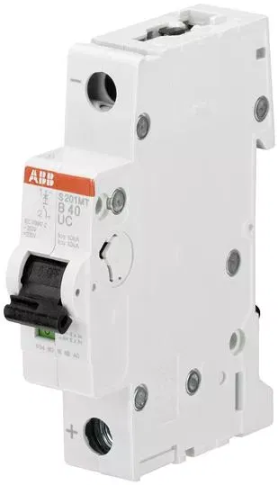 Выключатель автоматический модульный 1п K 40А 10кА S201MT-K40 ABB 2CDS271006R0557