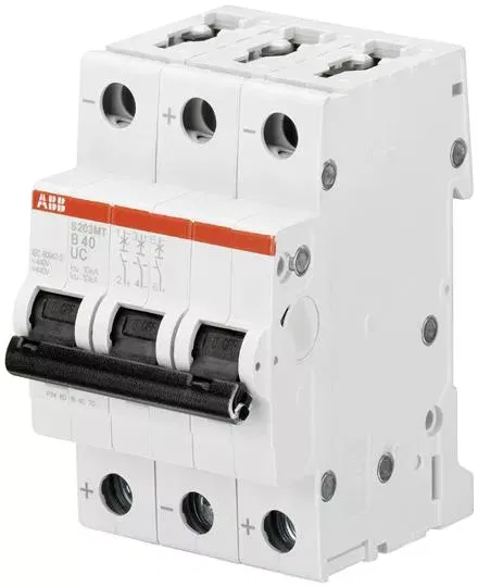 Выключатель автоматический модульный 3п B 20А 4.5кА S203MT-B20 ABB 2CDS273006R0205