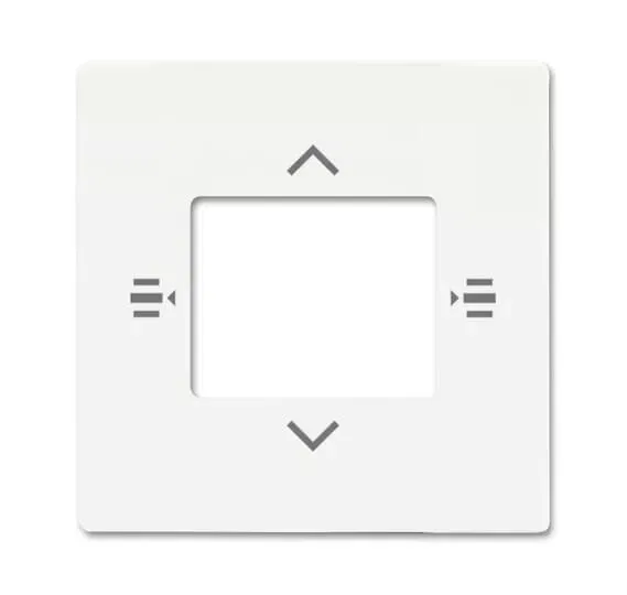 Накладка для сенсора 6108/61-884-500 а 6108/60-500 бел. бархат ABB 2CKA006115A0487