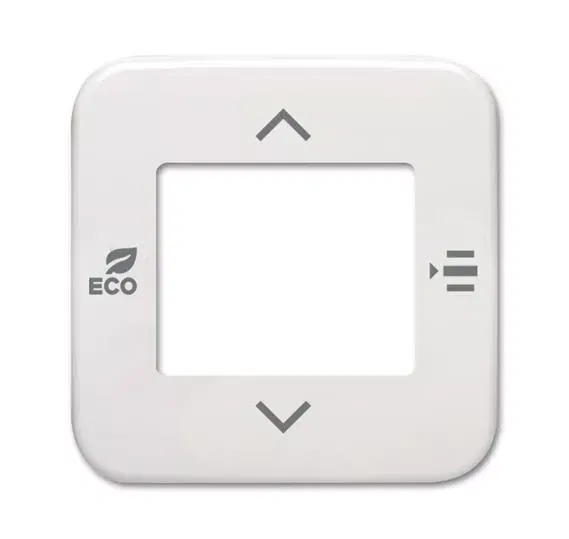 Накладка на терморегулятор 6109/03-214-500 Reflex альпийский бел. ABB 2CKA006155A0052