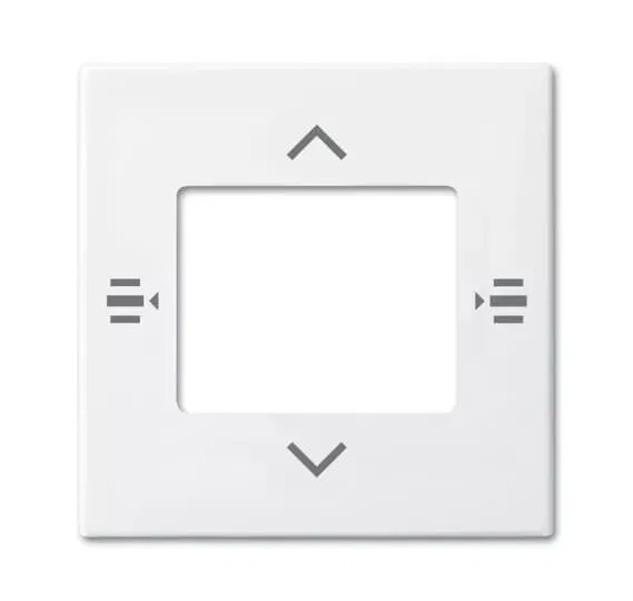 Накладка для сенсора 6108/61-866-500 6108/60-500 Basic 55 альп. бел. ABB 2CKA006155A0115