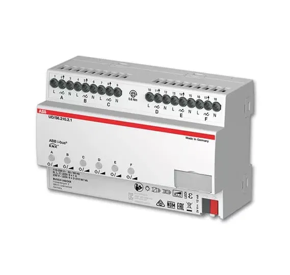 UD/S6.210.2.1 Универсальный светорегулятор LED, 6x210Вт 2CKA006197A0049 ABB