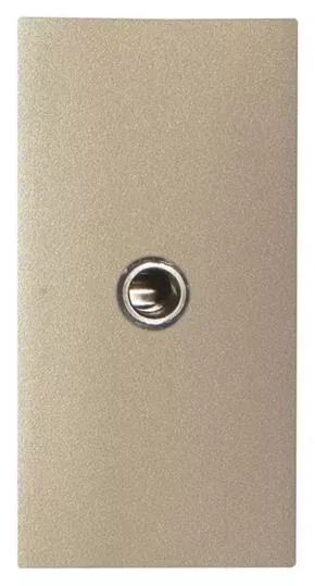 Механизм mini-jack 3.5мм разъема 1мод. Zenit шампань ABB 2CLA215540N1901