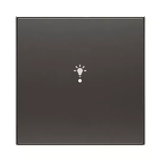 Клавиша одинарная SRL-1-85NS free@home SKY освещение черн. бархат ABB 2CLA852626A1501