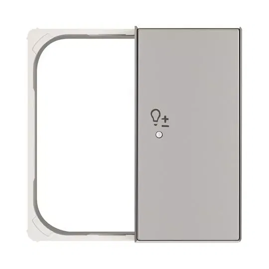 Клавиша двойная правая SRD-2-R-85PL free@home SKY светорегулятор серебр. ABB 2CLA852640A2301