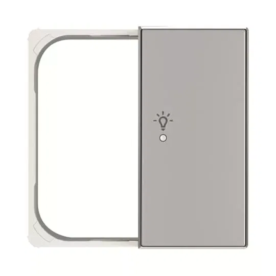 Клавиша двойная правая SRL-2-R-85PL free@home SKY освещение серебр. ABB 2CLA852648A1301