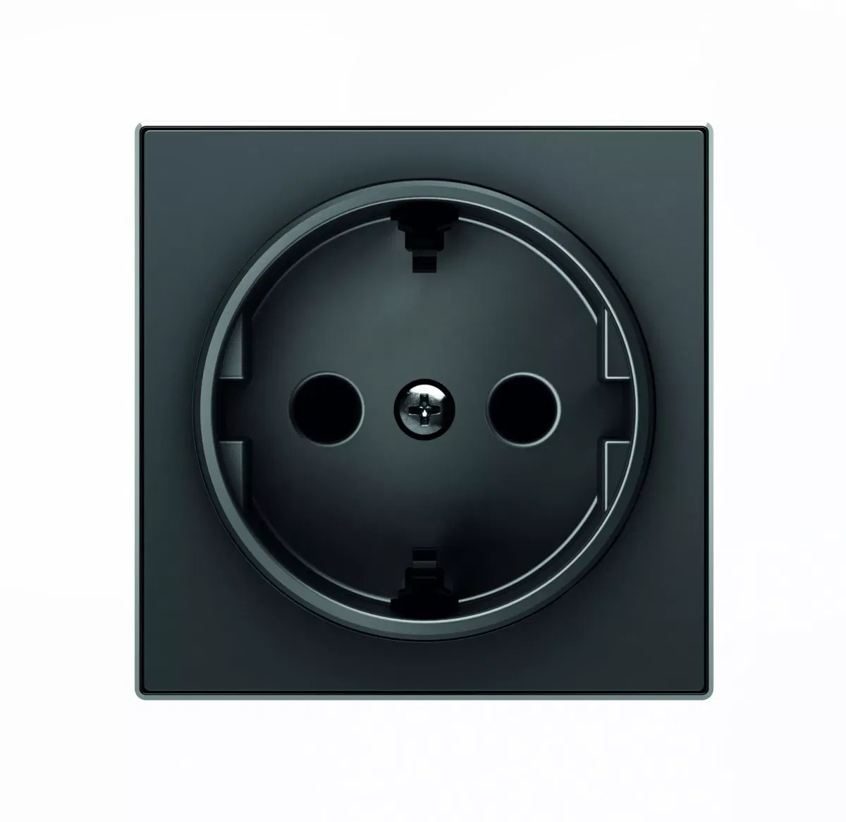 Накладка для розетки SCHUKO SKY черн. бархат ABB 2CLA858800A1501