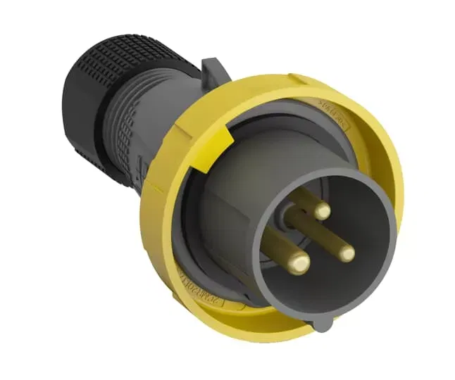 Вилка кабельная Easy&Safe 216EP4W 16А 2P+E IP67 4ч ABB 2CMA101071R1000