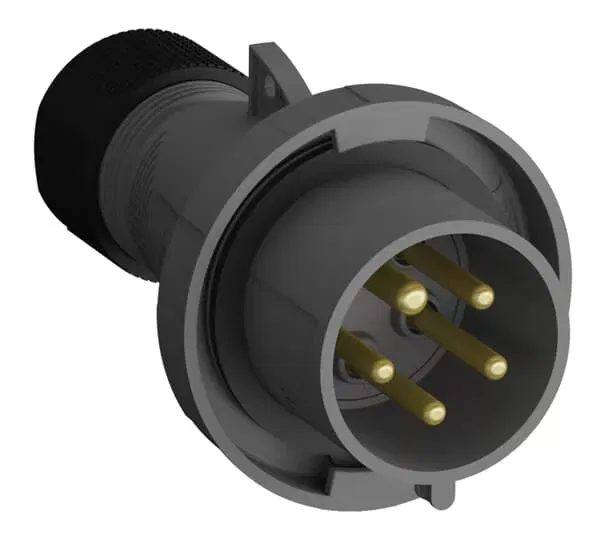 Вилка кабельная Easy&Safe 416EP1W 16А 3P+N+E IP67 1ч ABB 2CMA101085R1000