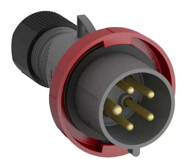 Вилка кабельная Easy&Safe 416EP3W 16А 3P+N+E IP67 3ч ABB 2CMA101087R1000