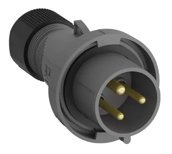 Вилка кабельная Easy&Safe 232EP1W 32А 2P+E IP67 1ч ABB 2CMA101093R1000