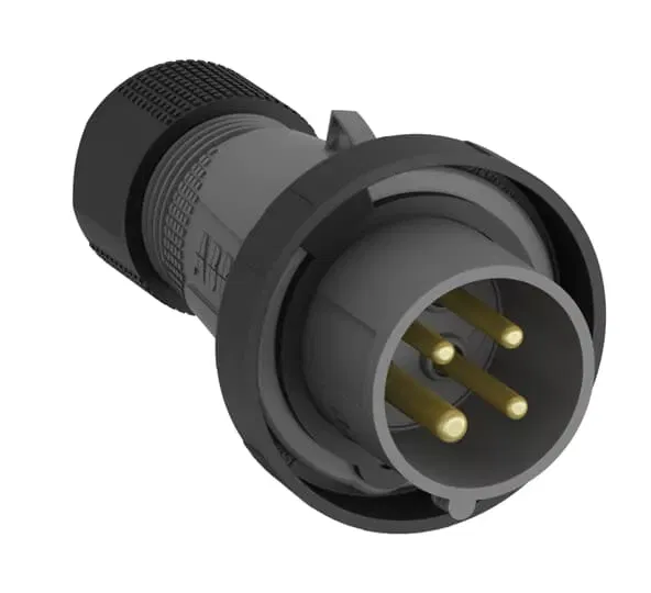 Вилка кабельная Easy&Safe 332EP5W 32А 3P+E IP67 5ч ABB 2CMA101102R1000