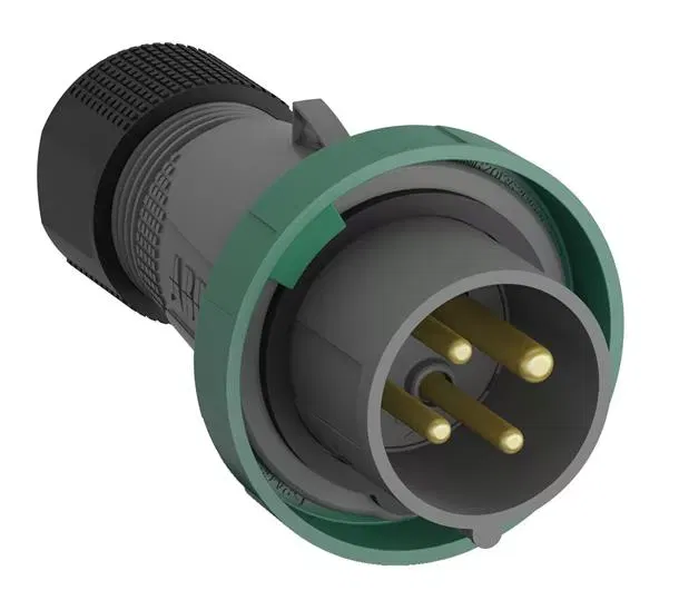 Вилка кабельная Easy&Safe 332EP10W 32А 3P+E IP67 10ч ABB 2CMA101106R1000