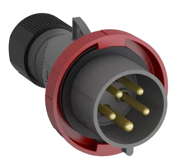 Вилка кабельная Easy&Safe 432EP6W 32А 3P+N+E IP67 6ч ABB 2CMA101112R1000